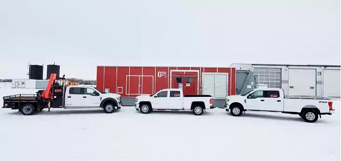 GERI’s service fleet in Lloydminster